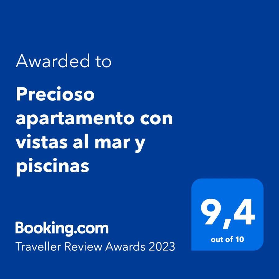 Precioso Apartamento Con Vistas Al Mar Y Piscinas ベナルマデナ エクステリア 写真
